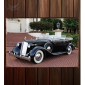 Металлическая табличка Packard Twelve Dual Cowl Sport Phaeton by Dietrich